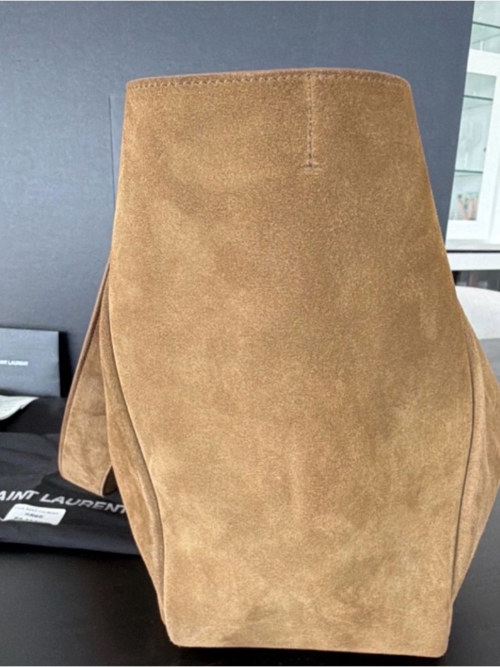 YSL brown suede Tote - Picture 12 of 12
